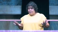 Britney Young in GLOW | Image via YouTube/Netflix